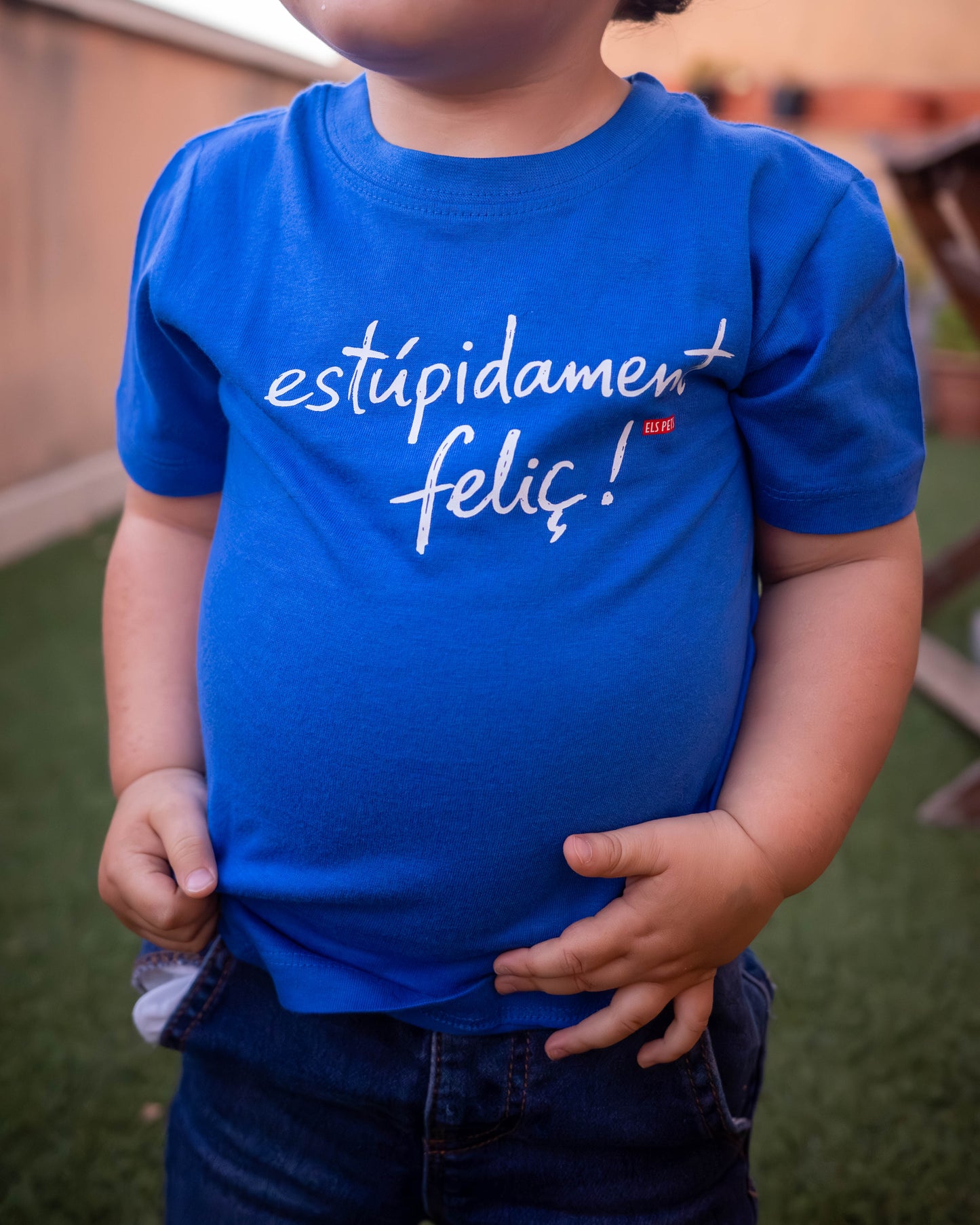 Samarreta infantil - "Estúpidament feliç"